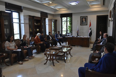   اتفاق تعاون علمي بين جامعة دمشق والوفد الماليزي