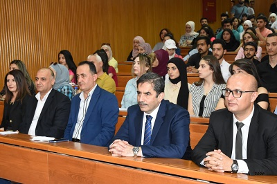 دور سورية في النظام الدولي اللاقطبي" محاضرة للدكتور مهدي دخل الله في كلية العلوم السياسية