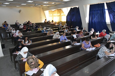 بدء امتحانات التعليم المفتوح في جامعة دمشق بمشاركة نحو  23 ألف طالب وطالبة .