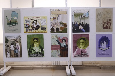 معرض فني لطلاب كلية الفنون الجميلة في ذكرى رحيل الإمام الخميني