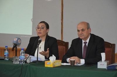 الإصلاح الإداري وأثره في بناء قوة الدولة "محاضرة لوزيرة التنمية الإدارية في كلية العلوم السياسية